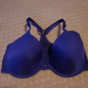 Gilligan & O'malley Royal Blue Front Clasp Bra